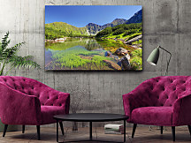 Obraz s jazerom a horami zs1270